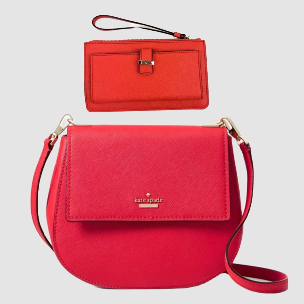 kate spade byrdie purse and matching wallet